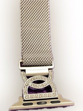 iWatch Silver Mesh Magnetic Closure Band